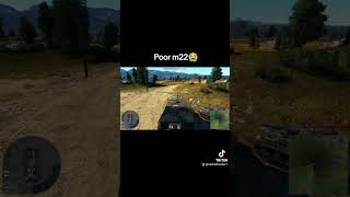 Poor m22 war warthundergameplay warthunder gaming military warthundera warthundertanks [upl. by Koerlin120]