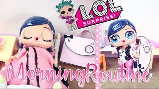 Marinette ladybug Morning Routine Miraculous dolls LOL surprise poupées [upl. by Anat]