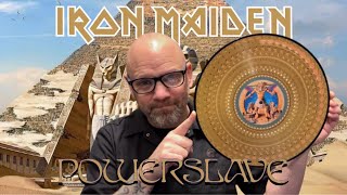 Iron Maiden Powerslave Zoetrope Vinyl Unboxing [upl. by Aidnahs835]