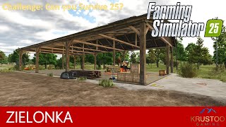 NO PATIENCE FOR THE SMALL SAWMILL LETS BUILD A SHED CONSTRUCTION TOO  Farming Simulator 25  EP3 [upl. by Mada]