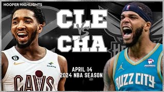 Cleveland Cavaliers vs Charlotte Hornets Full Game Highlights  Apr 14  2024 NBA Season [upl. by Ahsino941]