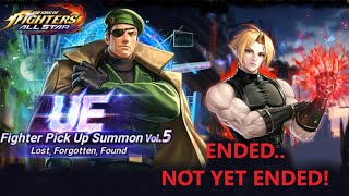 KOF ALLSTAR  UE ADELHEID AND HEIDERN  FIGHTER SUMMON  CAN I GET A5 ADELHEID WITH 600 SUMMON [upl. by Slen]