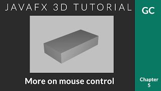 JavaFX 3D Tutorial 5  Zooming with Mouse Scroll [upl. by Verile]