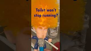 Toilet KEEPS RUNNING DIY Fix  Toilet Flapper When Toilet Tank Wont Shut Off [upl. by Ontine32]