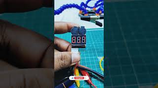 DIY LiPo Battery Voltage Tester Low Voltage Alarm 🚨🔋 Arduino DIY TechTips shortsfeed [upl. by Genevra]