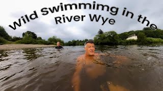 WILD SWIMMING in the WYE  Why does Vicky do the Driving [upl. by Ayyidas]