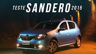 Renault Sandero Dynamique 16 2014  Teste WebMotors [upl. by Feeley1]