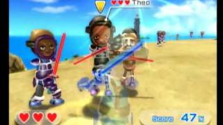 Wii Sports Resort Swords Play Showdown Stage 18 Untouched [upl. by Lynus]