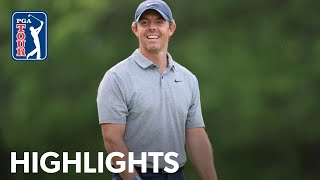 Rory McIlroy climbs to top of leaderboard  Round 3  the Memorial  2023 [upl. by Arturo]