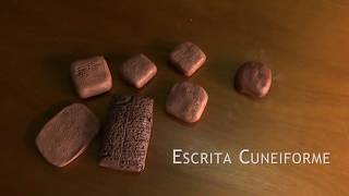 ESCRITA CUNEIFORME  CUNEIFORM WRITING [upl. by Eeznyl]