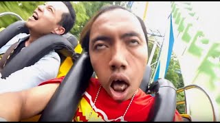 Funniest Roller coaster reactions compilation [upl. by Dionne441]