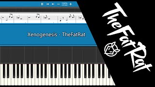 Xenogenesis piano  TheFatRat  Easy [upl. by Pytlik711]