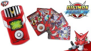 Digimon Fusion DigiFusion Loader Toy Review Bandai [upl. by Naryt]