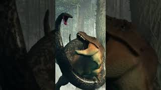 t rex vs titanoboa [upl. by Corbin]