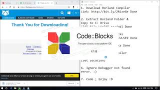 Use CodeBlocks with Borland C Compiler Easily [upl. by Sara-Ann247]