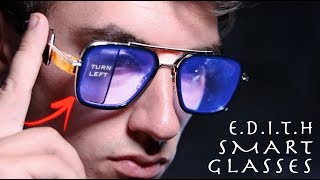 DIY Working EDITH SMART GLASSES  SpiderMan Far From Home Building Your Ideas 3 [upl. by Rehctaht]