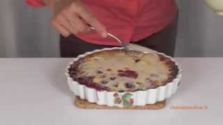 clafoutis aux cerises sans gluten de Clementine Oliver [upl. by Montgomery43]