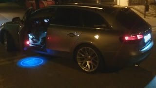 Audi A4 B8 20tdi dpf off custom exhaust [upl. by Krishnah]