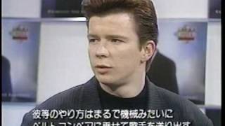 Rick Astley  Interview JPTV 1988 [upl. by Elsey205]