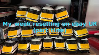 My week reselling part time on eBay uk ep 63 [upl. by Hepsoj]