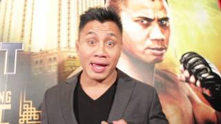 Cung Le interview on Michael Bisping at UFC Macau new movie projects in the mic [upl. by Moriarty]