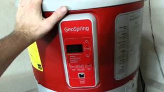 GE GEOSPRING HOT WATER HEATER REVIEW [upl. by Karna]