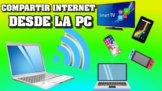 Programas para Compartir Internet de PC a Celular Fácilmente 😱 2024 [upl. by Yellac135]