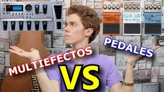 Pedalera Multiefectos VS Pedales Individuales ¿Que Es Mejor [upl. by Anertac]