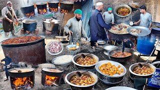 Biggest Free Ramazan foods in Afghanistan  5000 People Iftar  Cooking Kabuli Pulao for a crowd [upl. by Anaylil]