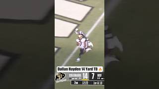 Dallan Hayden 14Yard TOUCHDOWN vs UCF 🔥 Colorado vs UCF [upl. by Veal]