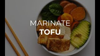 How to Marinate Tofu Easy Recipe To Make Tofu Tastes Great  Recipe by Teka [upl. by Nylle]