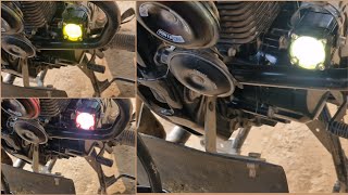 LED Light fixing in bike 🏍 viralvideo shorts Mrvishal12 [upl. by Capone557]