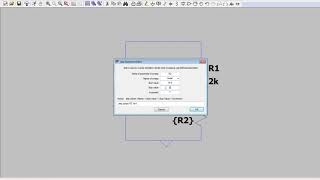 LTSpice sweep resistance using step [upl. by Eimmit]