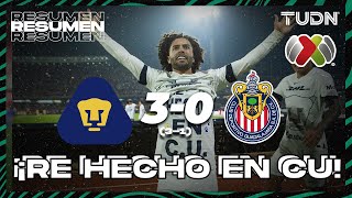 HIGHLIGHTS  Pumas 3 31 0 Chivas  4tos Final  AP2023  TUDN [upl. by Bucher]