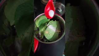 अजवाइन के ताजे हरे पत्तों की चटनी😋trending recipe testy Oregano ki Chatni [upl. by Neimad]