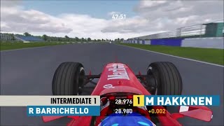 F1 Silverstone 2000  Rubens Barrichello OnBoard  Assetto Corsa [upl. by Dnomrej565]