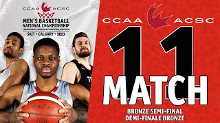 CCAAmbb2023 Match 11  George Brown vs VIU [upl. by Holds]