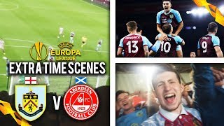 EXTRA TIME EUROPA SCENES  BURNLEY 31 ABERDEEN VLOG [upl. by Nirrat994]