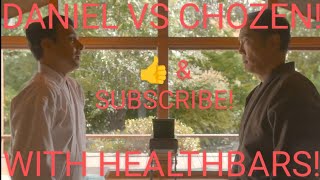 Daniel VS Chozen Round 15 With HealthBars  Cobra Kai S3E5 quotMiyagi Doquot 2021 [upl. by Anatnom]