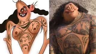 youre welcome moana Drawing meme  dwayne johnson youre welcome from moana drawing meme [upl. by Zed]