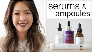 Serums amp Ampoules  My Faves  Active Ingredients To Look For [upl. by Magulac]