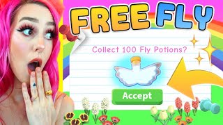 Does This NEW VIRAL HACK GIVE FREE FLY POTIONS in Adopt Me Roblox Adopt Me Hacks [upl. by Woodson299]