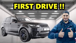 FIRST DRIVE WITH THE RANGE ROVER SVR AFTER REBUILD [upl. by Nytsirhc]