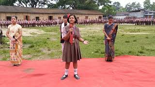 Star Assembly by class 8 students Innovative way  Morning assembly [upl. by Neehar711]