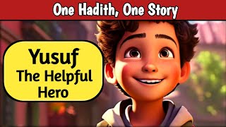 One Hadith One Story  Yusuf The Helpful Hero  Islamic kids cartoon  Animated short video [upl. by Diandre]