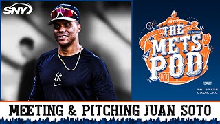 Making the ultimate Mets recruiting pitch to Juan Soto  The Mets Pod  SNY [upl. by Lerret]