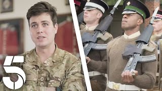 Trainee Guardsmen Take On 28 Weeks of Training  The Queens Guards A Year In Service  Channel 5 [upl. by Lap300]