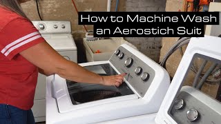 How to Machine Wash an Aerostich Suit [upl. by Ahsii]