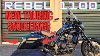 Rebel 1100 Touring Saddlebags NEW [upl. by Gordon833]