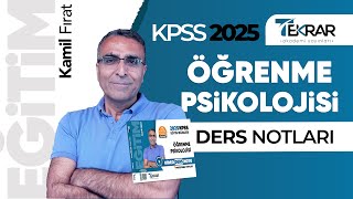 Öğrenme Psikolojisi  Öğrenmeyi Etkileyen İçsel Faktörler 1  Kamil Fırat [upl. by Lindo]